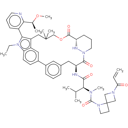 Chemical structure of BindingDB Monomer ID 592004