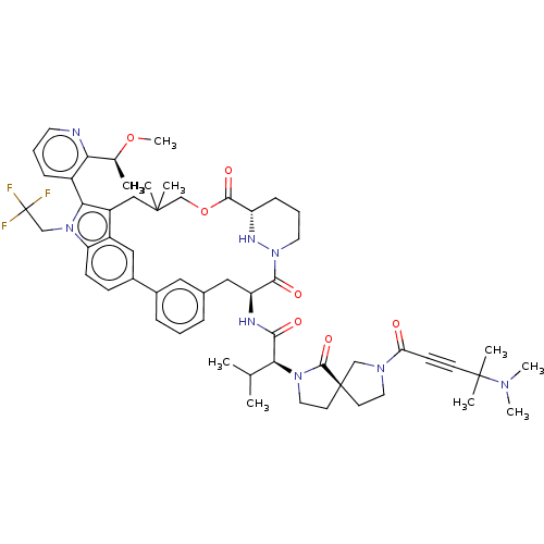 Chemical structure of BindingDB Monomer ID 592009