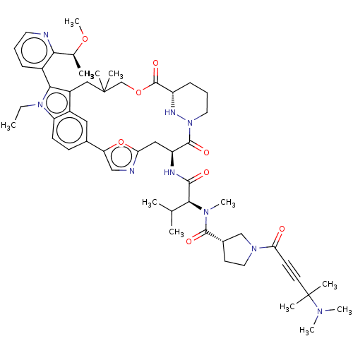 Chemical structure of BindingDB Monomer ID 592012