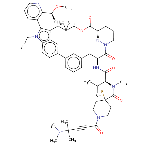 Chemical structure of BindingDB Monomer ID 592019