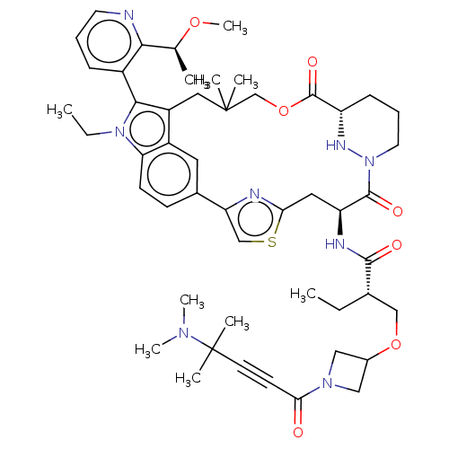 Chemical structure of BindingDB Monomer ID 592025