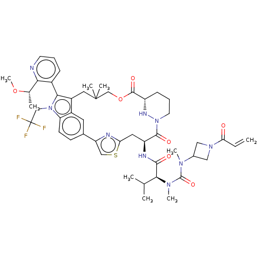 Chemical structure of BindingDB Monomer ID 592031