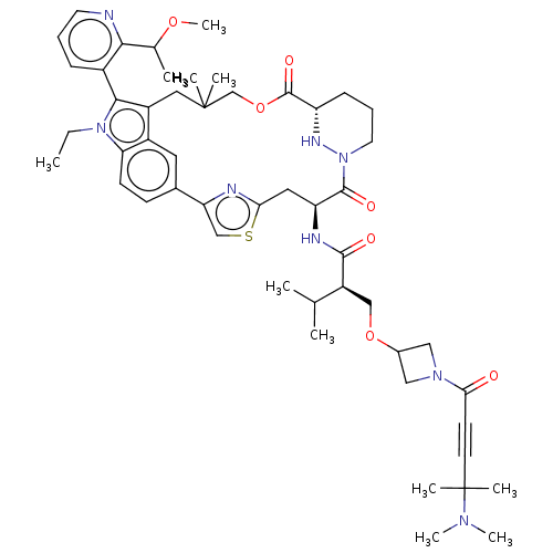 Chemical structure of BindingDB Monomer ID 592041