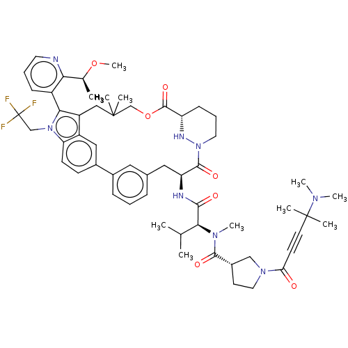 Chemical structure of BindingDB Monomer ID 592047