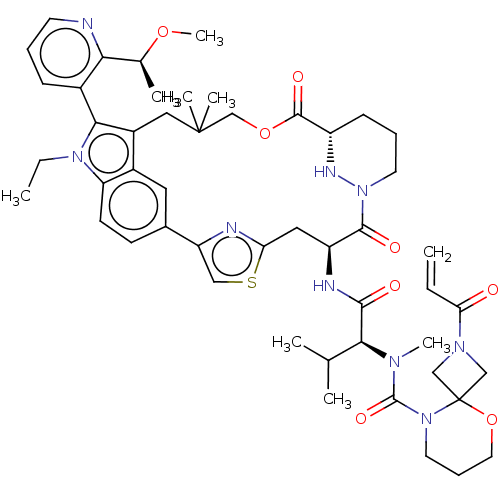 Chemical structure of BindingDB Monomer ID 592055