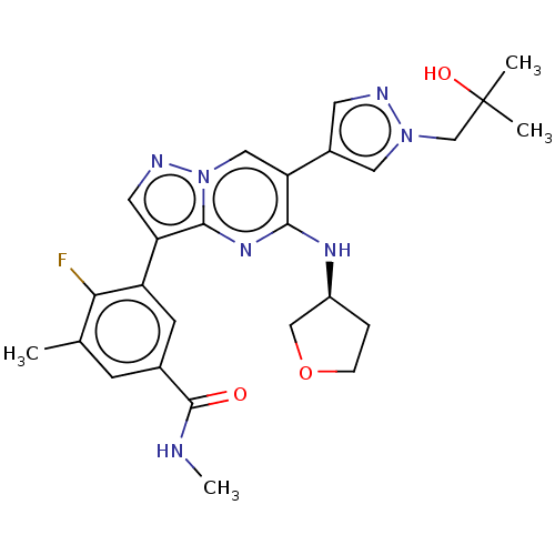 Chemical structure of BindingDB Monomer ID 592101