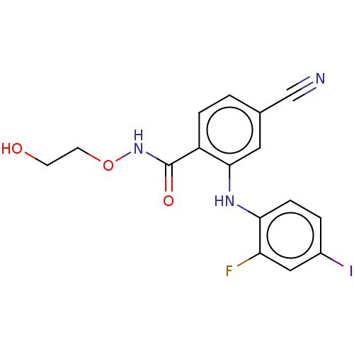 Chemical structure of BindingDB Monomer ID 592182