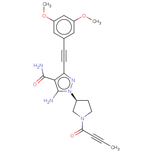 Chemical structure of BindingDB Monomer ID 592196