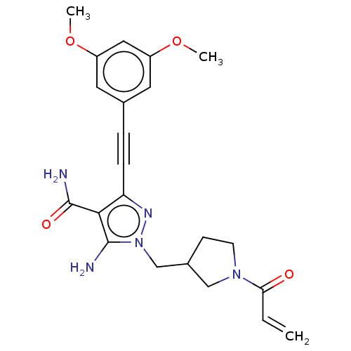 Chemical structure of BindingDB Monomer ID 592202