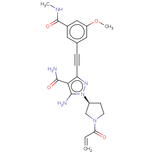 Chemical structure of BindingDB Monomer ID 592206