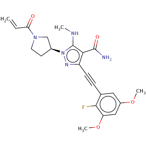 Chemical structure of BindingDB Monomer ID 592208