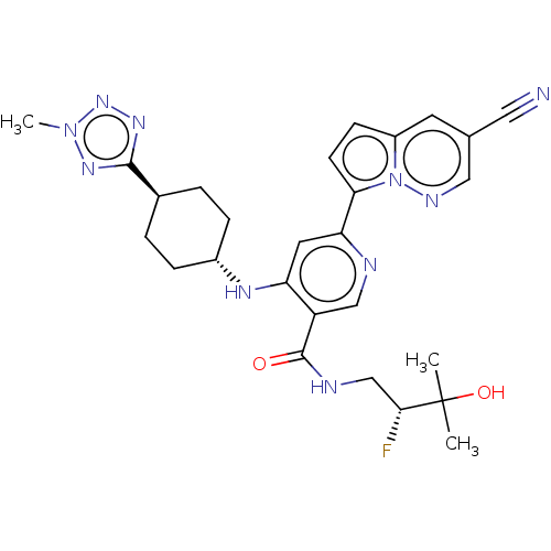 Chemical structure of BindingDB Monomer ID 592234