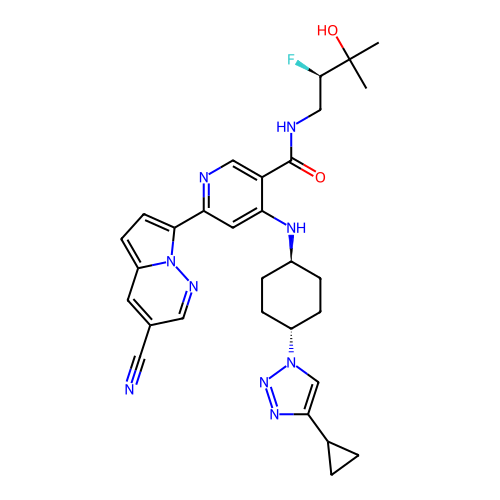 Chemical structure of BindingDB Monomer ID 592253