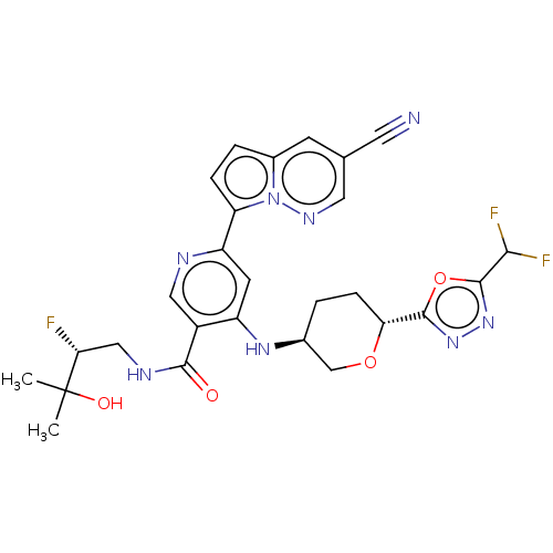 Chemical structure of BindingDB Monomer ID 592294