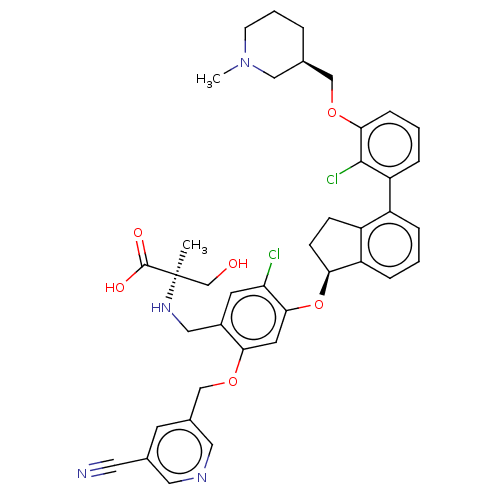 Chemical structure of BindingDB Monomer ID 592974