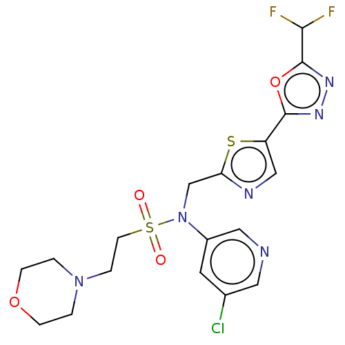 Chemical structure of BindingDB Monomer ID 593464