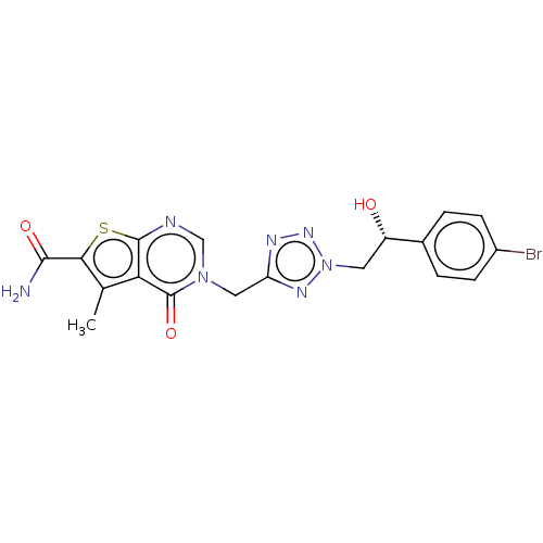 Chemical structure of BindingDB Monomer ID 593680