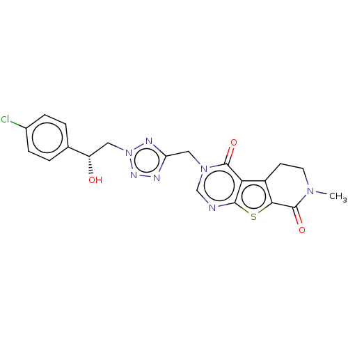Chemical structure of BindingDB Monomer ID 593698