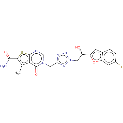 Chemical structure of BindingDB Monomer ID 593706