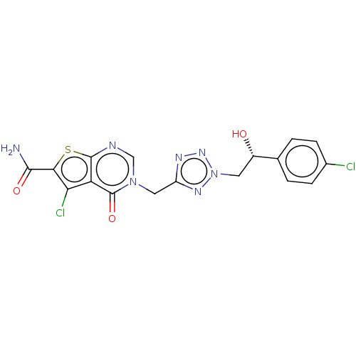 Chemical structure of BindingDB Monomer ID 593717