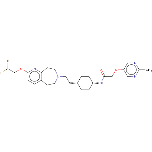 Chemical structure of BindingDB Monomer ID 593814