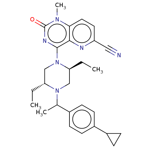 Chemical structure of BindingDB Monomer ID 594234