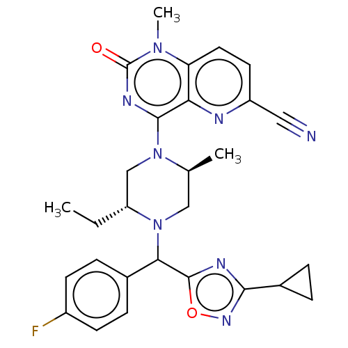 Chemical structure of BindingDB Monomer ID 594317