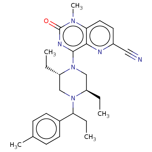 Chemical structure of BindingDB Monomer ID 594434