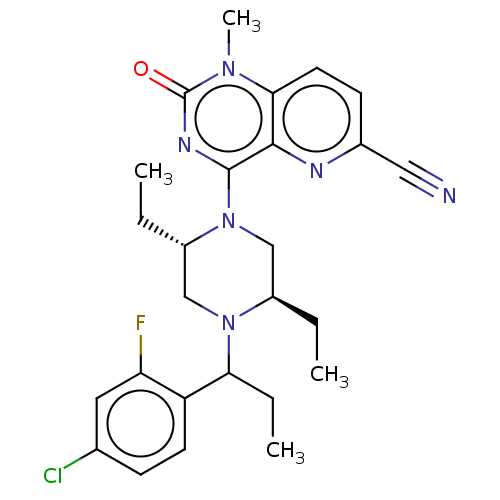 Chemical structure of BindingDB Monomer ID 594436