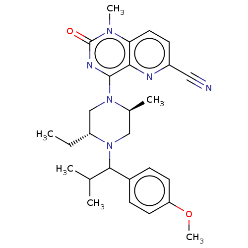 Chemical structure of BindingDB Monomer ID 594506