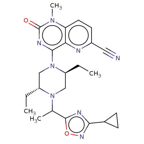 Chemical structure of BindingDB Monomer ID 594550