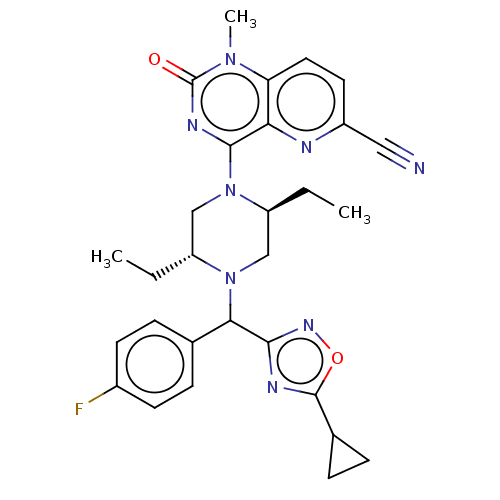 Chemical structure of BindingDB Monomer ID 594558