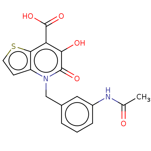 Chemical structure of BindingDB Monomer ID 594721