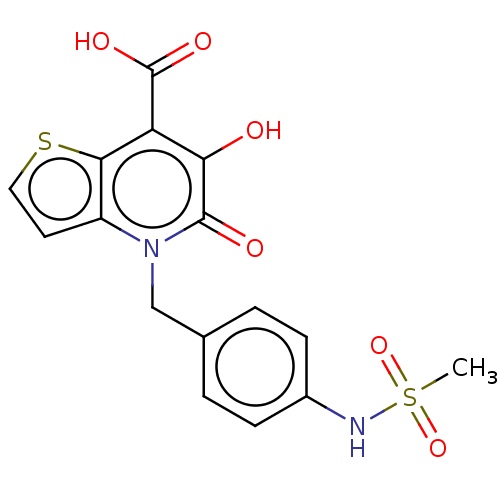 Chemical structure of BindingDB Monomer ID 594730