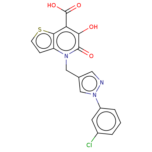 Chemical structure of BindingDB Monomer ID 594733