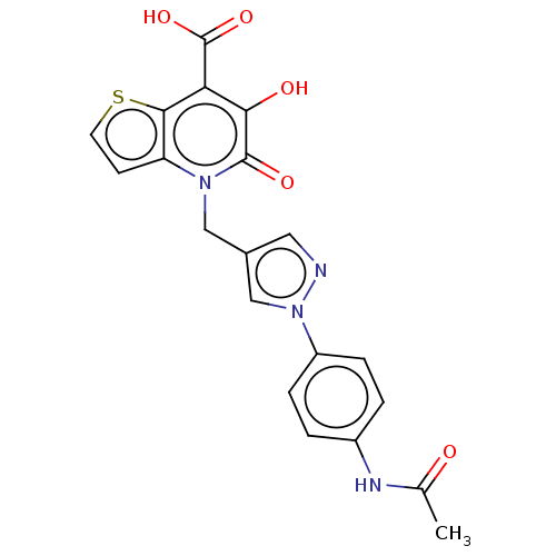 Chemical structure of BindingDB Monomer ID 594736