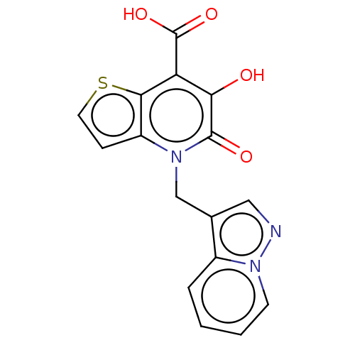 Chemical structure of BindingDB Monomer ID 594737