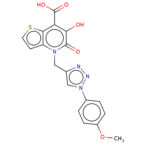 Chemical structure of BindingDB Monomer ID 594738