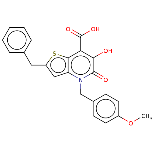 Chemical structure of BindingDB Monomer ID 594742