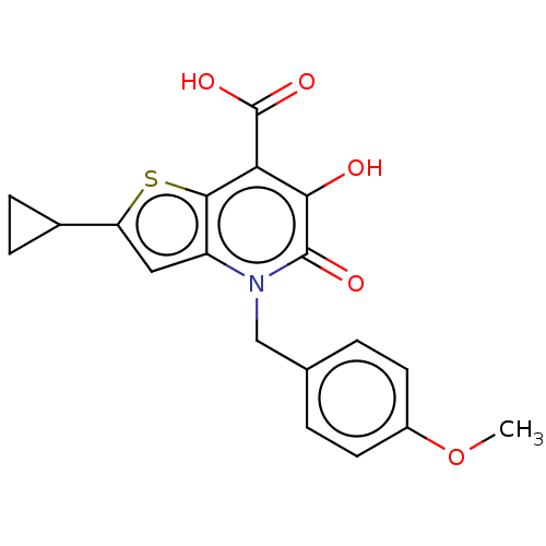 Chemical structure of BindingDB Monomer ID 594743