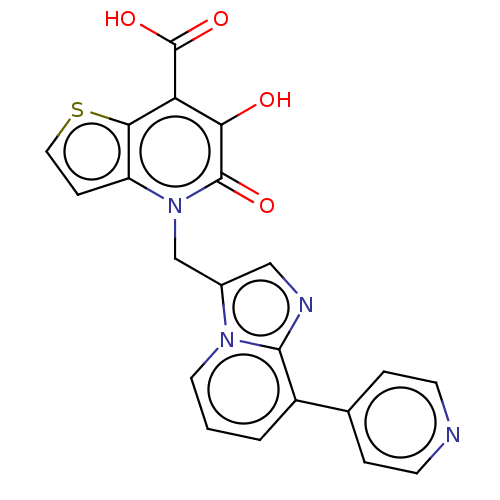 Chemical structure of BindingDB Monomer ID 594744
