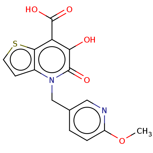 Chemical structure of BindingDB Monomer ID 594809