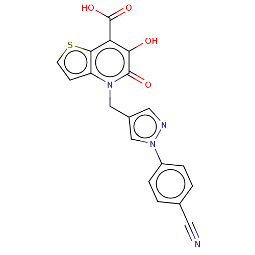 Chemical structure of BindingDB Monomer ID 594821