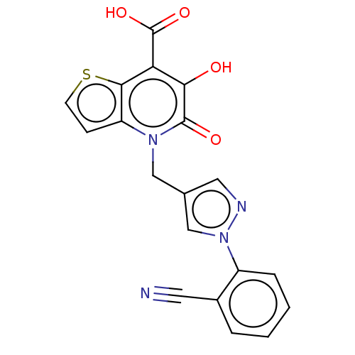 Chemical structure of BindingDB Monomer ID 594822