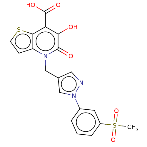 Chemical structure of BindingDB Monomer ID 594826