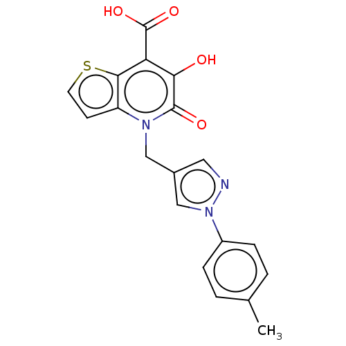 Chemical structure of BindingDB Monomer ID 594827