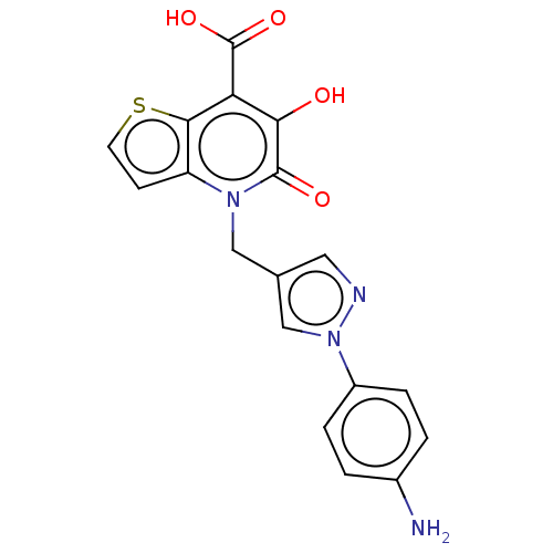 Chemical structure of BindingDB Monomer ID 594829