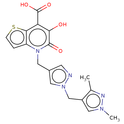 Chemical structure of BindingDB Monomer ID 594845