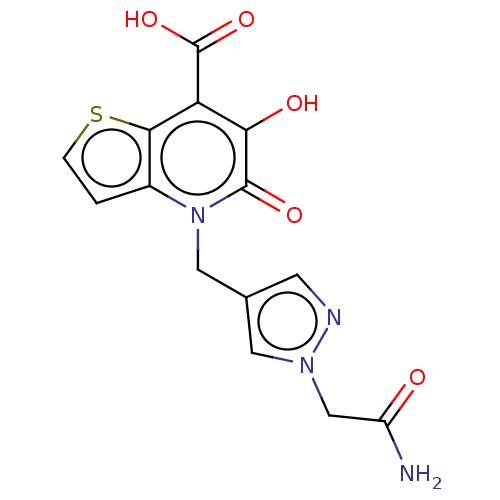 Chemical structure of BindingDB Monomer ID 594847