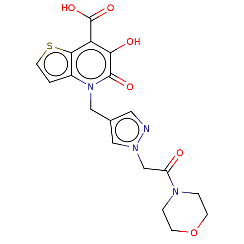Chemical structure of BindingDB Monomer ID 594867